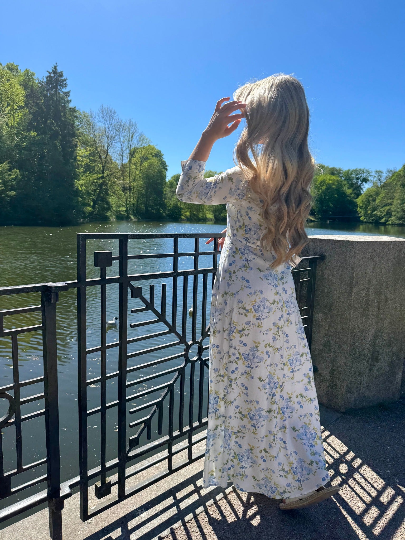 YASSAVANNA Long Dress - Star White